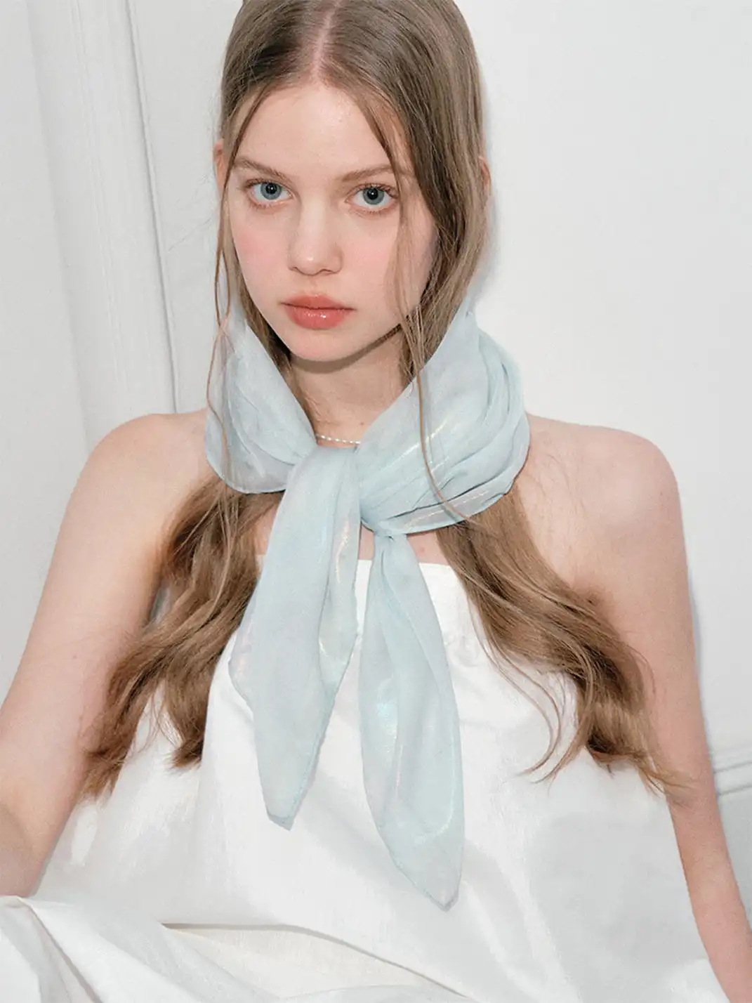 Feytiy | Versatile Decorative Silk Scarf Headscarf
