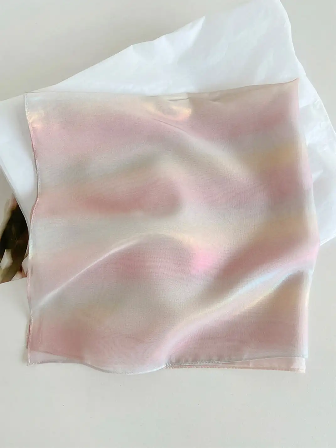 Feytiy | Versatile Decorative Silk Scarf Headscarf
