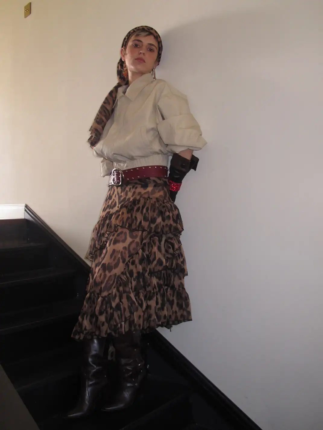 AXIS OF | Versatile Double-Sided Silk Scarf & Headscarf
