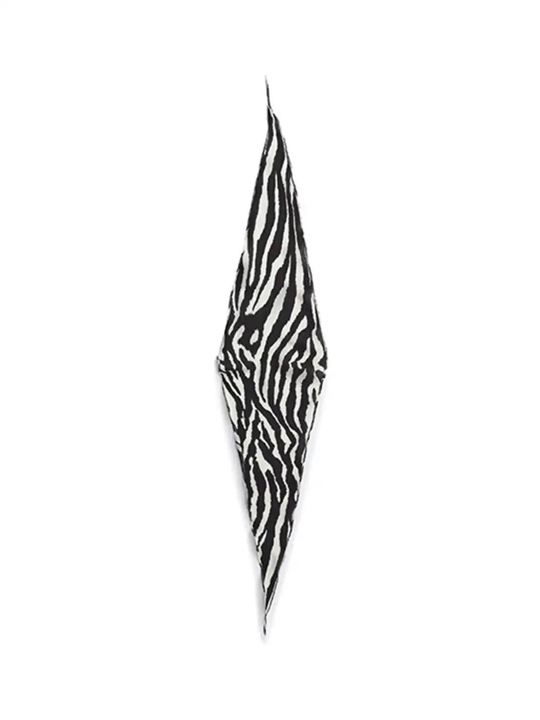 LYUOCHENG | Animal Pattern Combed Cotton Small Square Scarf