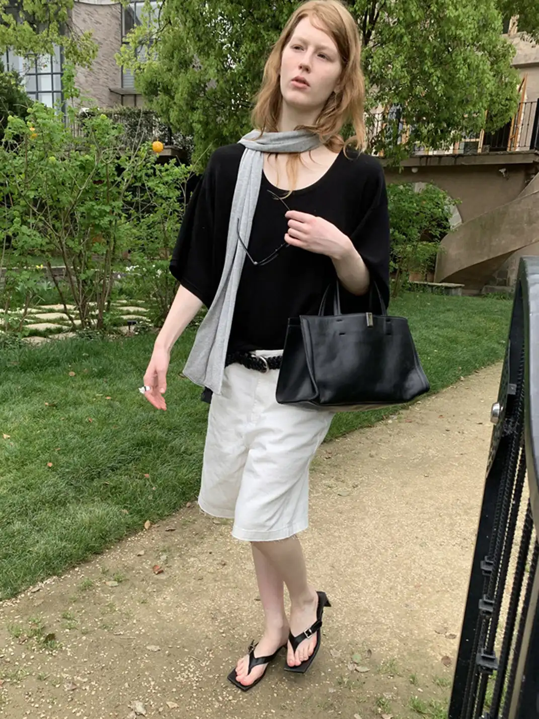 LONSLAN | Ice Silk Matching Long Scarf