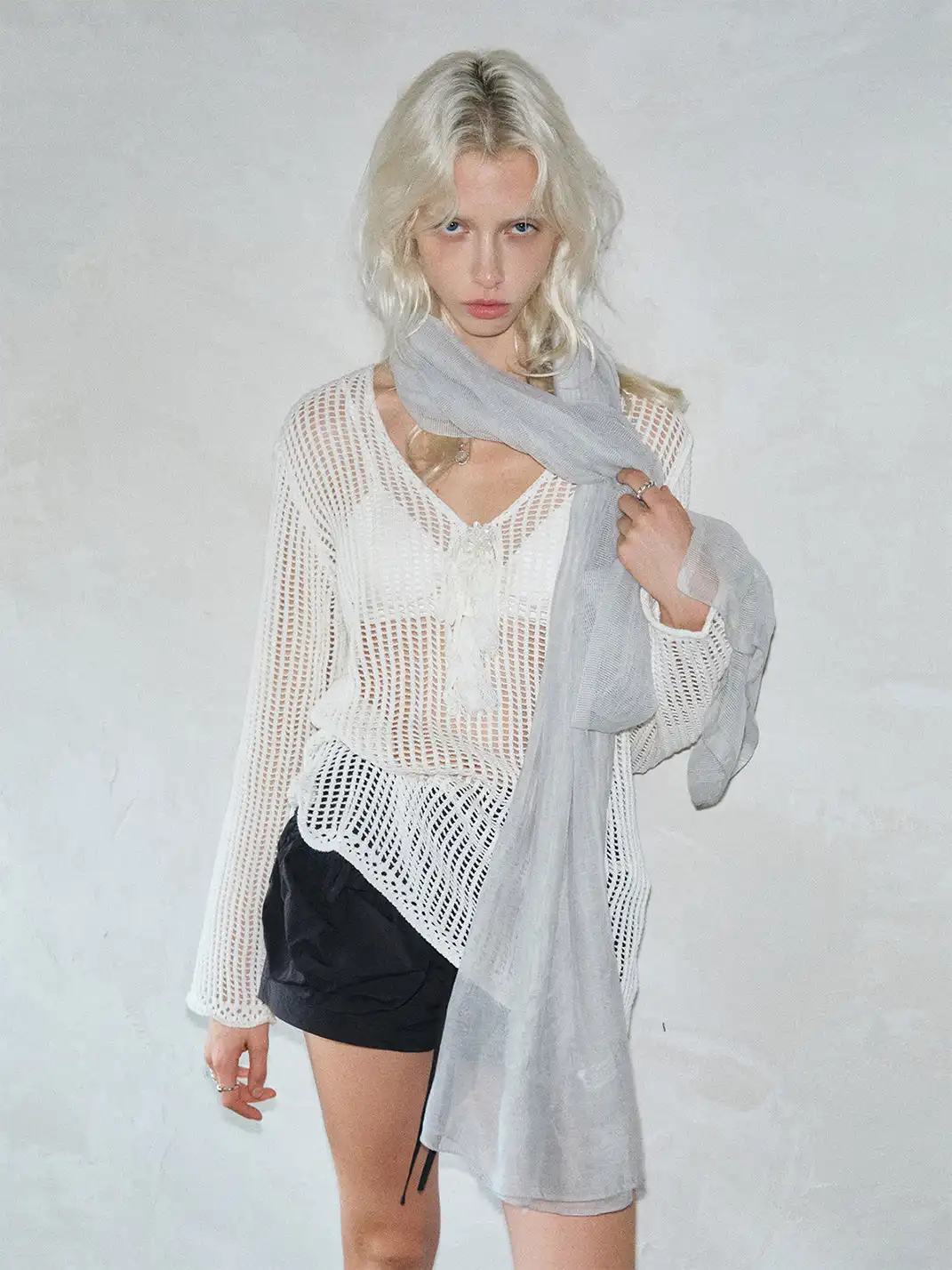 Something Needs | High-End Sheer Tulle Versatile Scarf