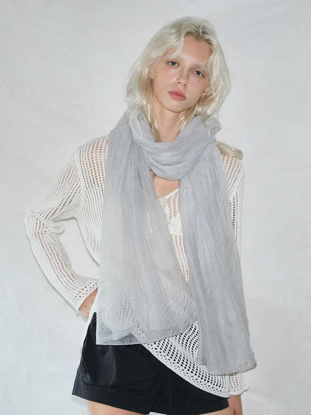 Something Needs | High-End Sheer Tulle Versatile Scarf