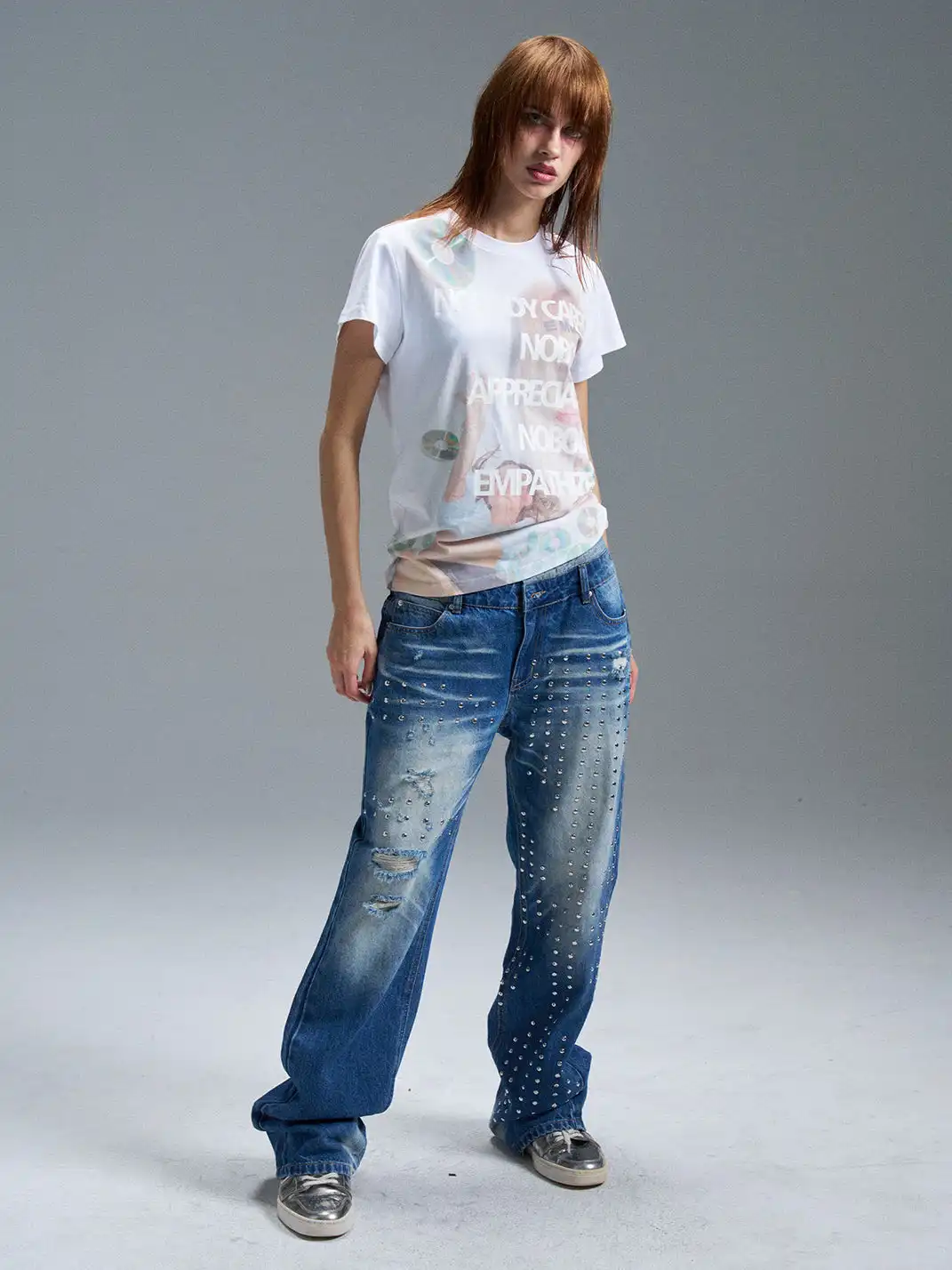 PAIKI | CD Portrait Crew Neck T-Shirt