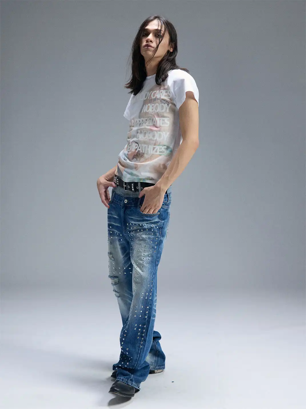 PAIKI | CD Portrait Crew Neck T-Shirt