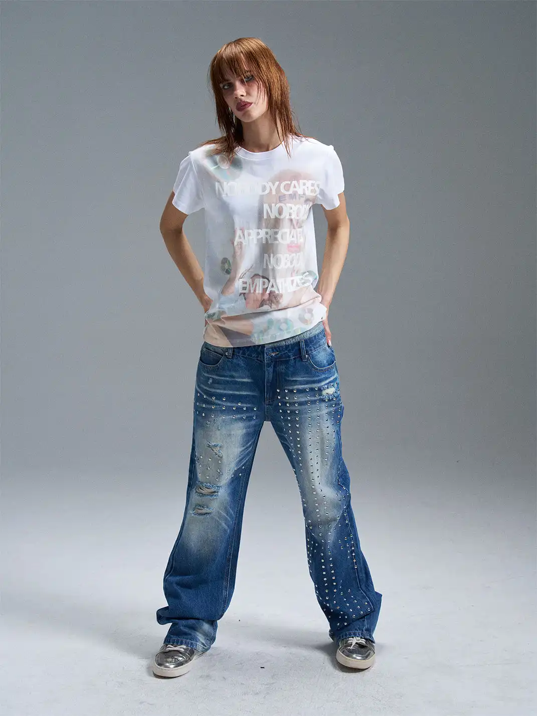 PAIKI | CD Portrait Crew Neck T-Shirt