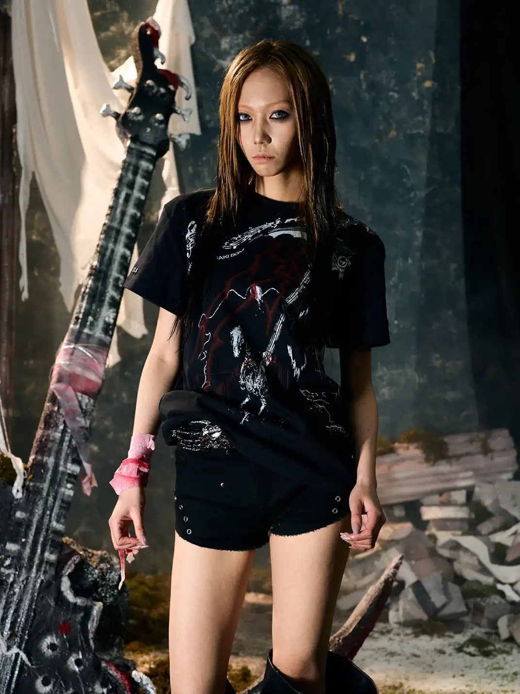PAIKI | Sickle String Subculture T-Shirt