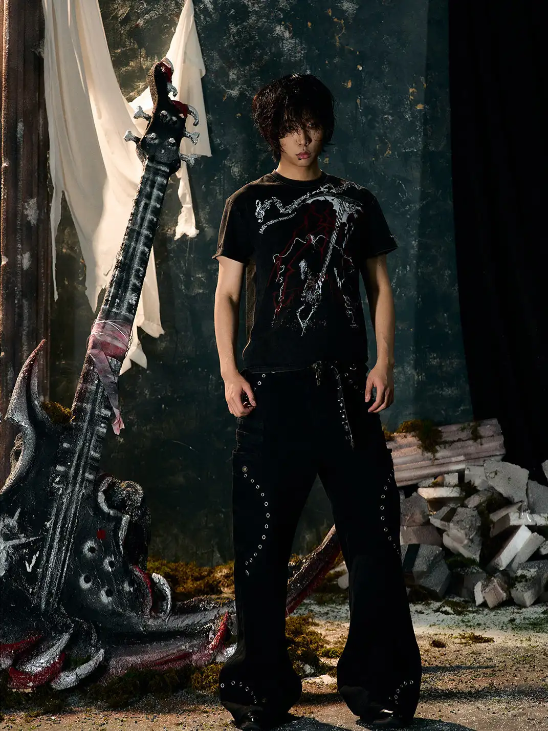 PAIKI | Sickle String Subculture T-Shirt