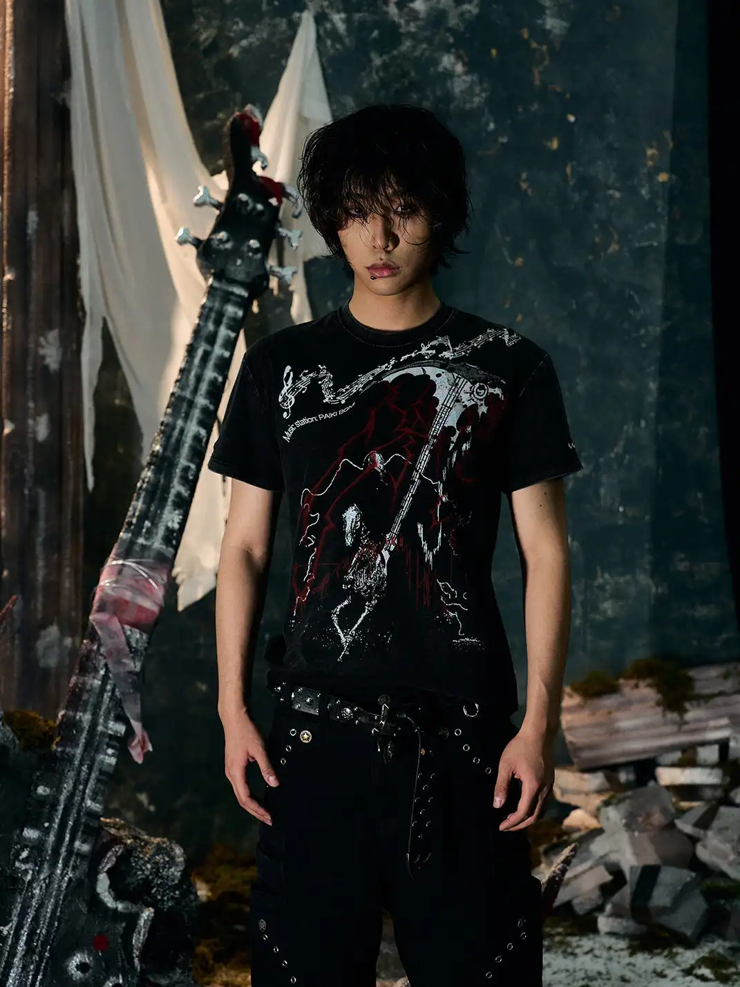 PAIKI | Sickle String Subculture T-Shirt