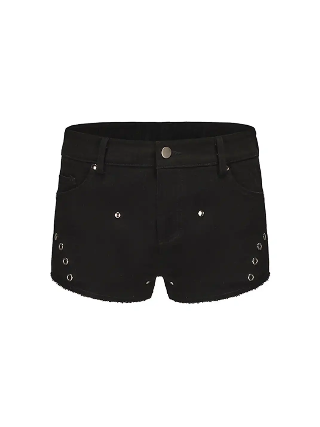 PAIKI | Demon Wings Print Mid-Rise Shorts