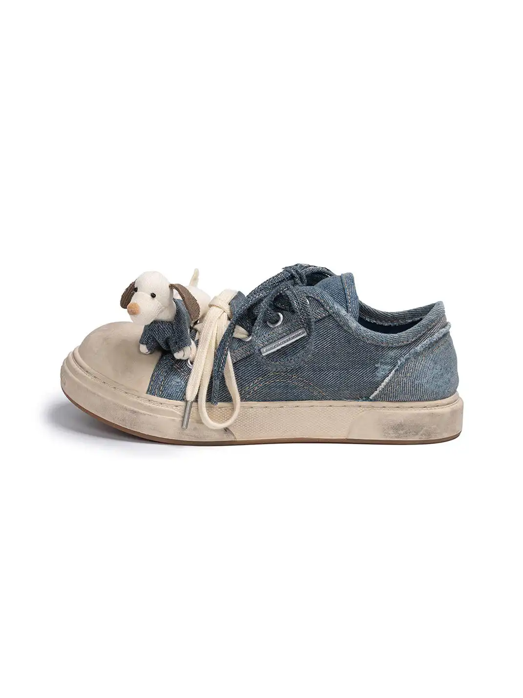 NECYSTUDIO | Puppy Doll Oversized Head Canvas Shoes