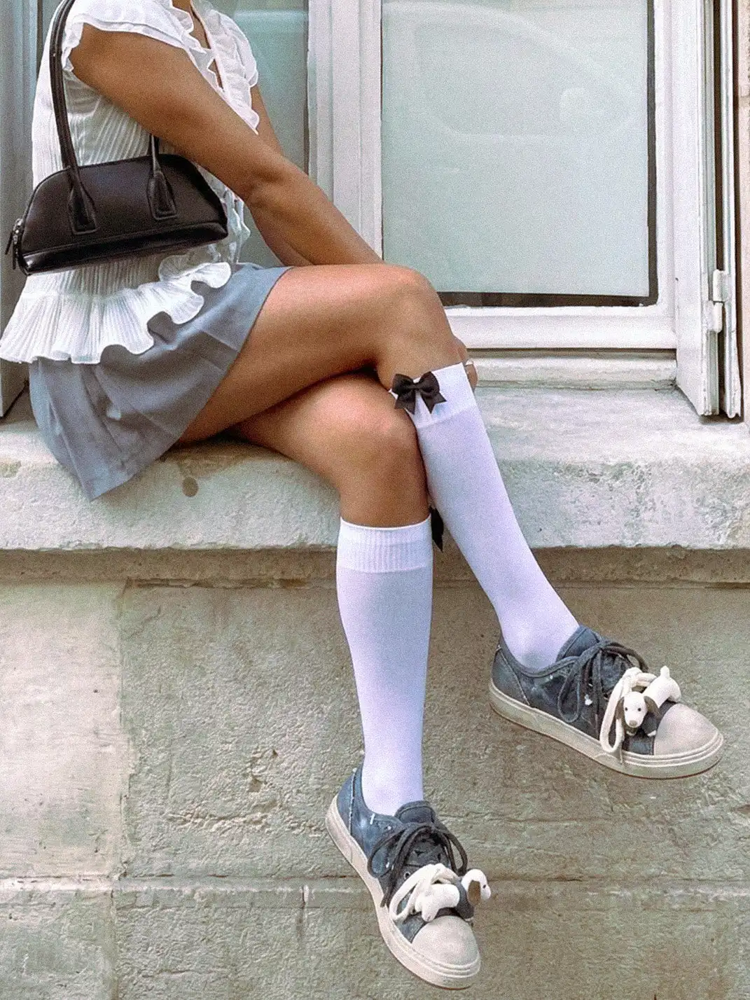 NECYSTUDIO | Puppy Doll Oversized Head Canvas Shoes