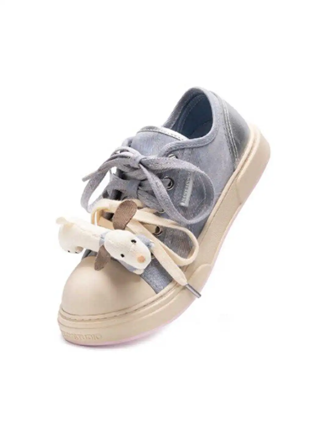 NECYSTUDIO | Puppy Doll Oversized Head Canvas Shoes