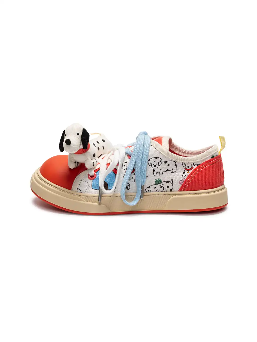 NECYSTUDIO | Puppy Mood Series Oversized Head Canvas Shoes