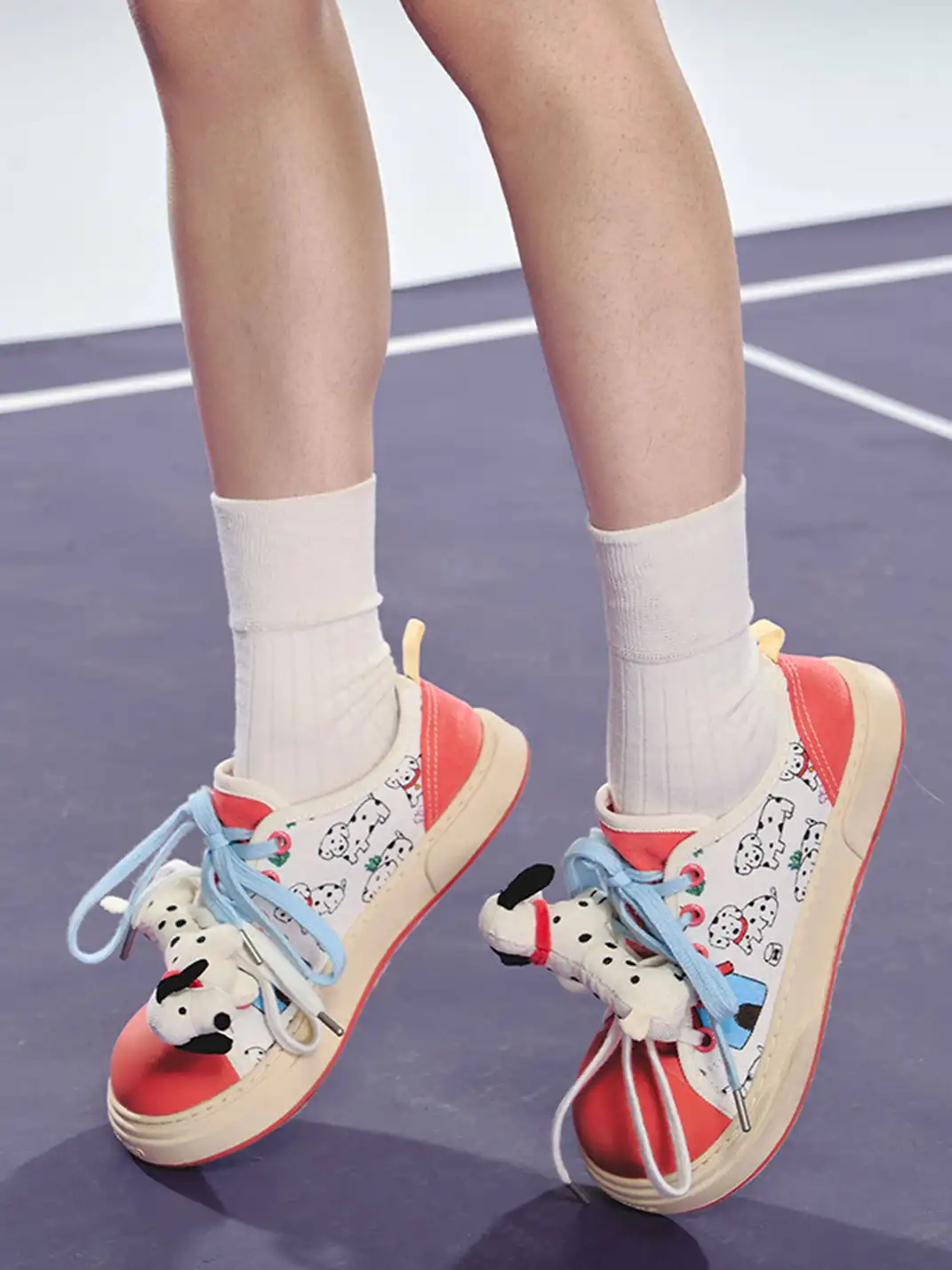 NECYSTUDIO | Puppy Mood Series Oversized Head Canvas Shoes