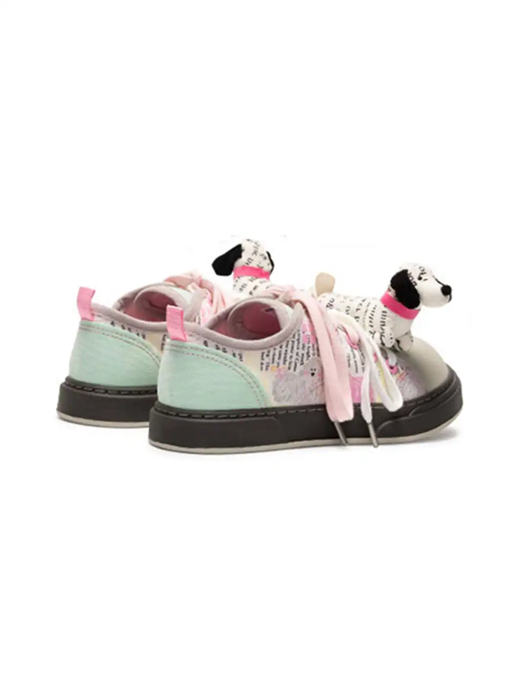 NECYSTUDIO | Puppy Mood Series Oversized Head Canvas Shoes