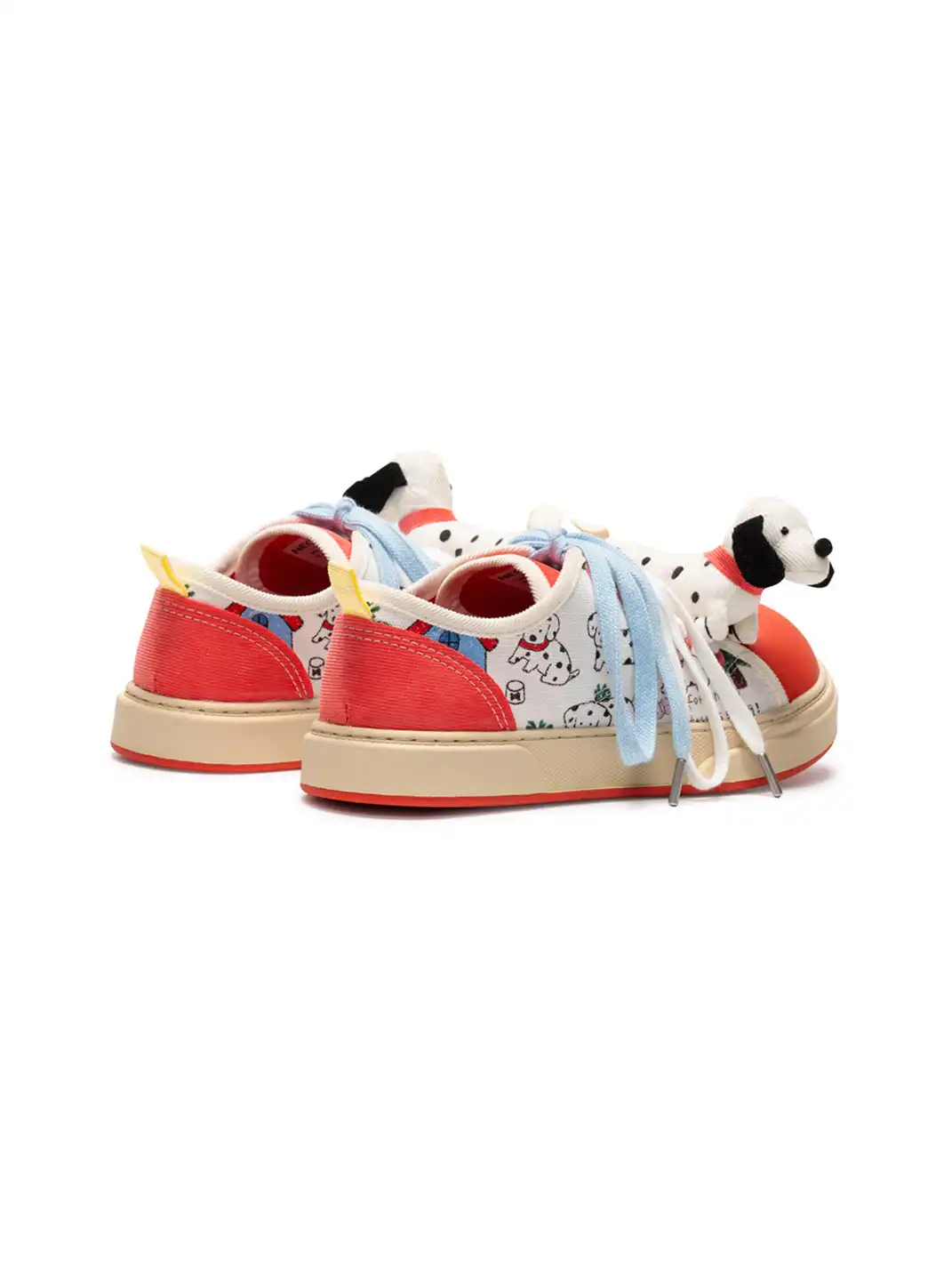 NECYSTUDIO | Puppy Mood Series Oversized Head Canvas Shoes