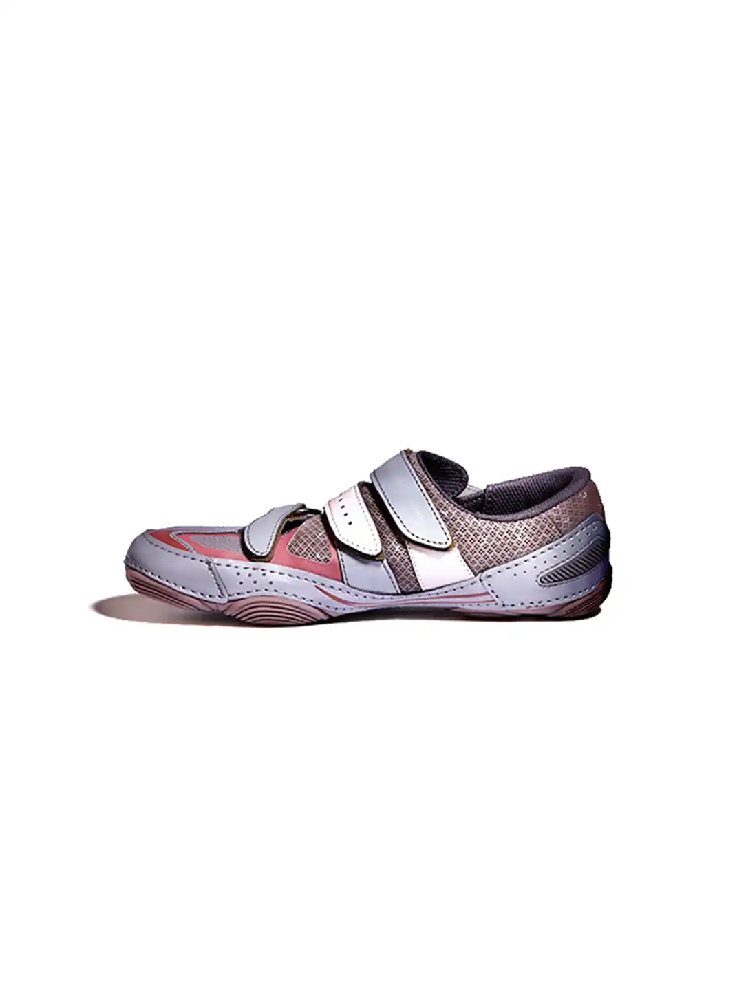 PIU astratto | Hollow Out Functional Flat Shoes-Gray