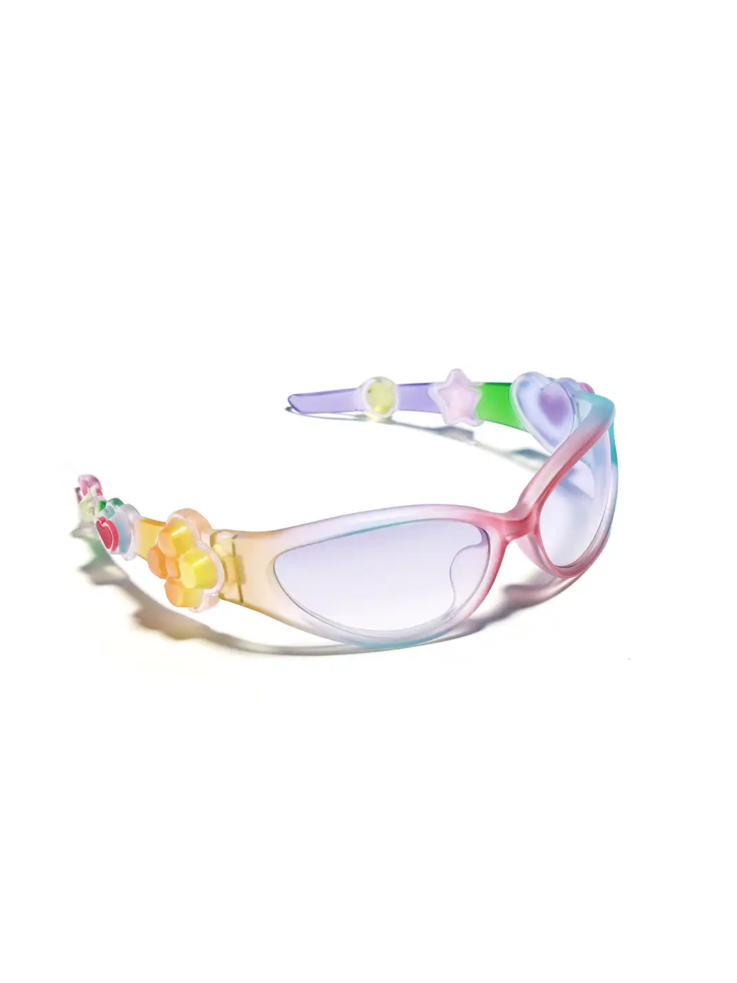 PIU astratto | Jelly Gummy Gradient Sunglasses