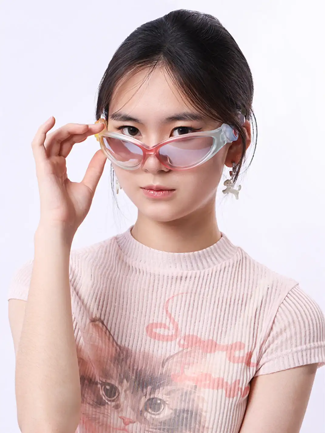PIU astratto | Jelly Gummy Gradient Sunglasses