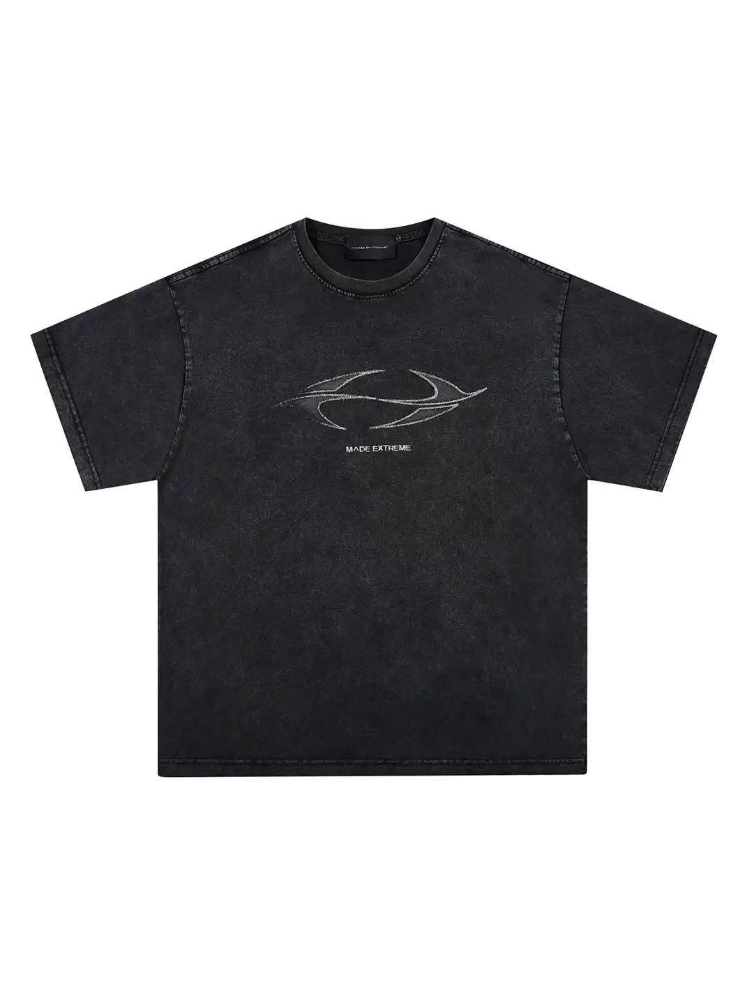 PAPASLILMONSTER | Minimalist Loose Printed Pure Cotton T-Shirt