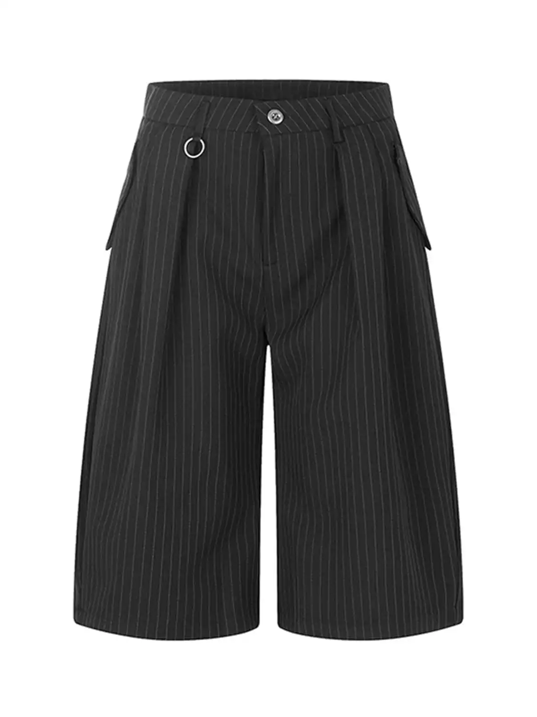 BurnBro | Striped Loose Casual Suit Pants