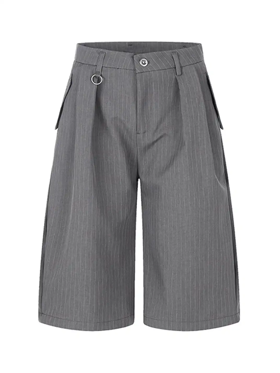 BurnBro | Striped Loose Casual Suit Pants