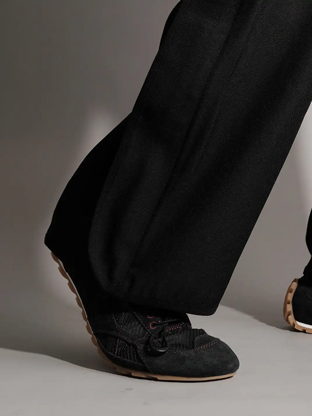 EIX GNOD | Retro Functional Leather German Training Shoes