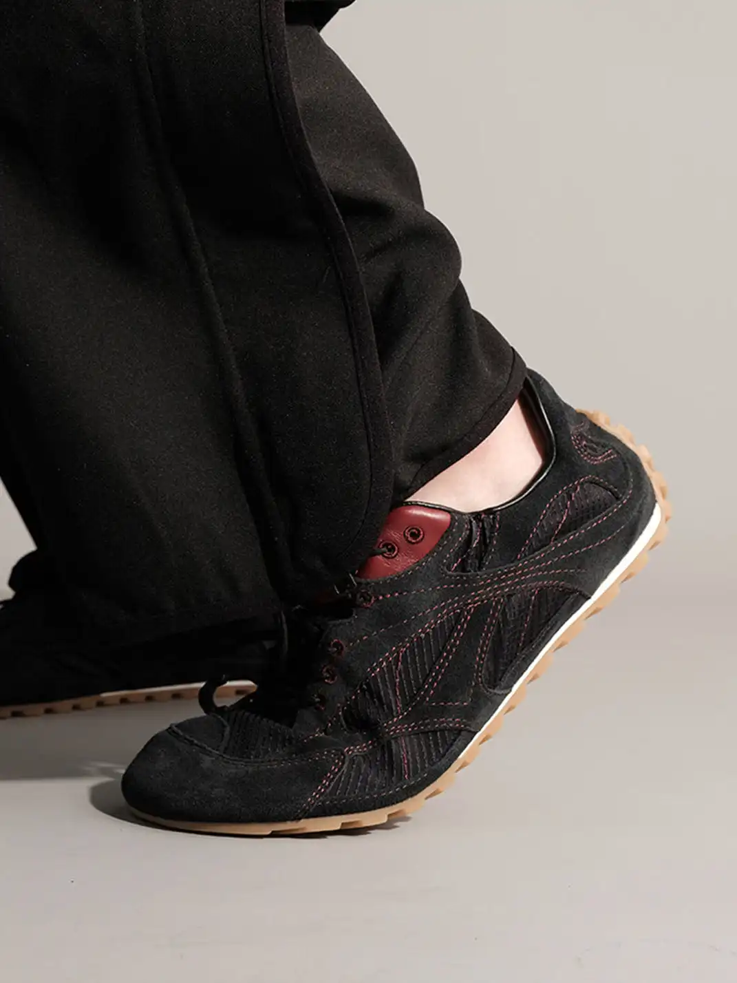 EIX GNOD | Retro Functional Leather German Training Shoes