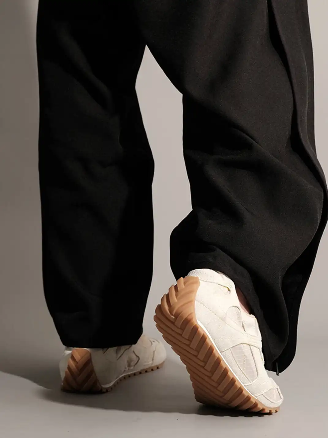 EIX GNOD | Retro Functional Leather German Training Shoes