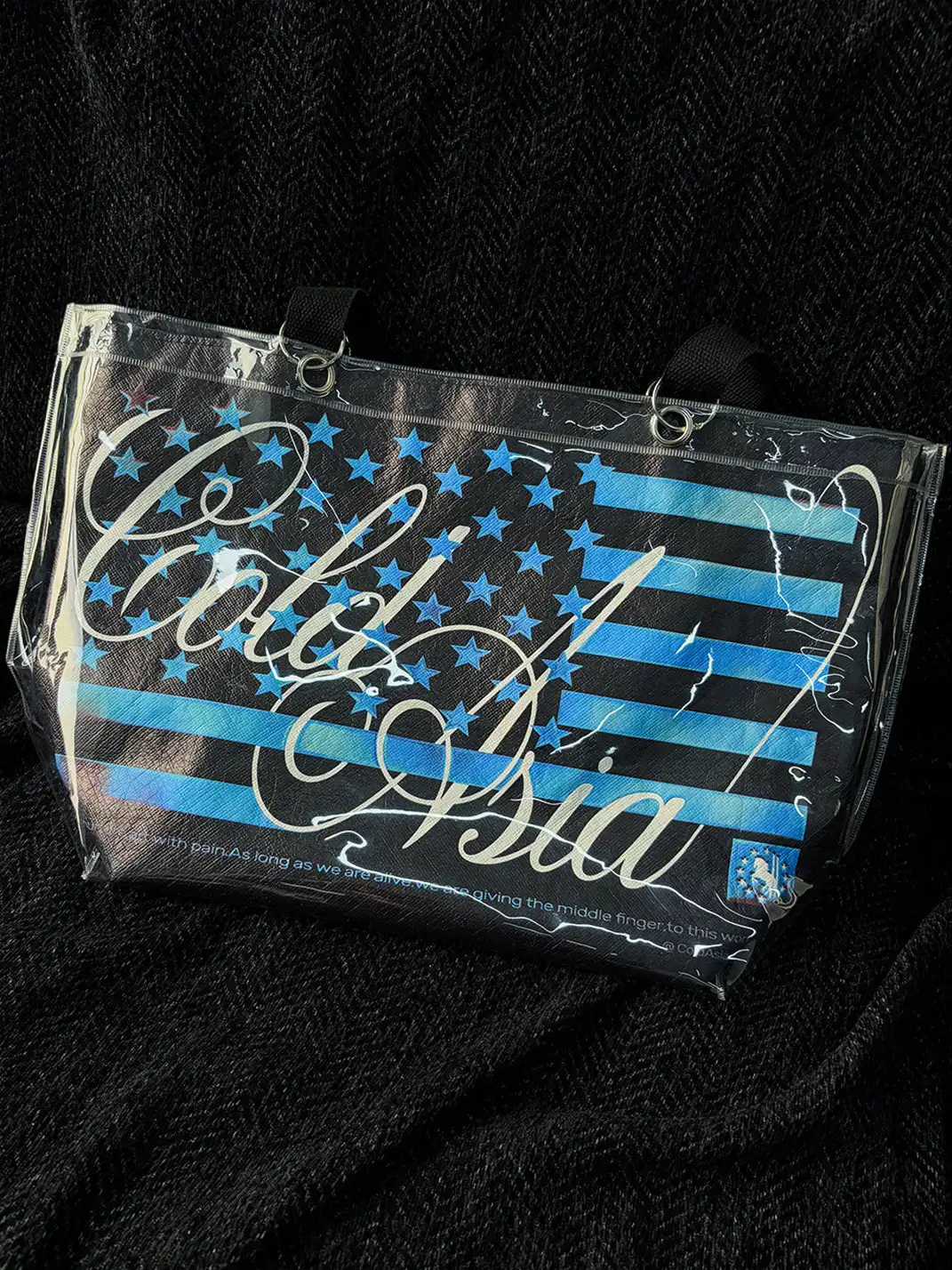 ColdAsia | Skull & Star Flag Handbag