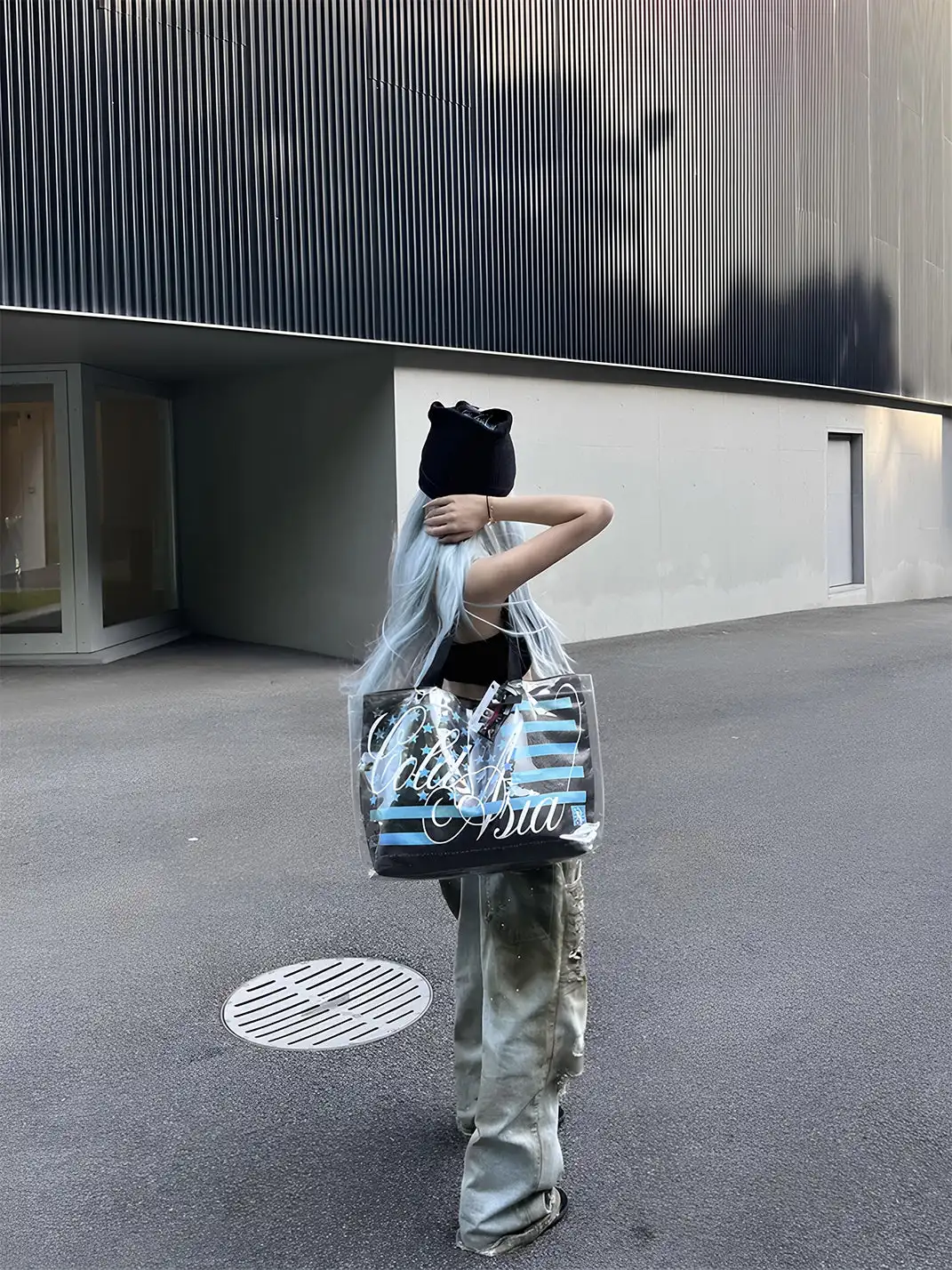 ColdAsia | Skull & Star Flag Handbag