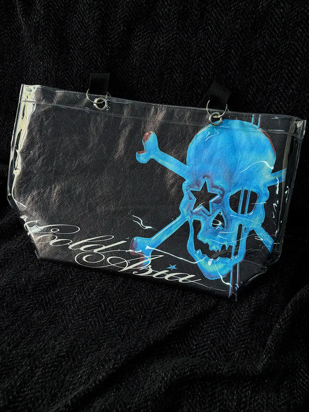 ColdAsia | Skull & Star Flag Handbag