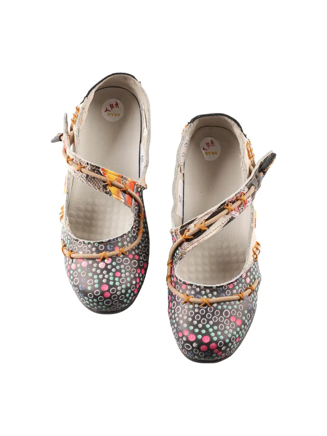 TMA EYES | Fashion Color Block Flat Shoes