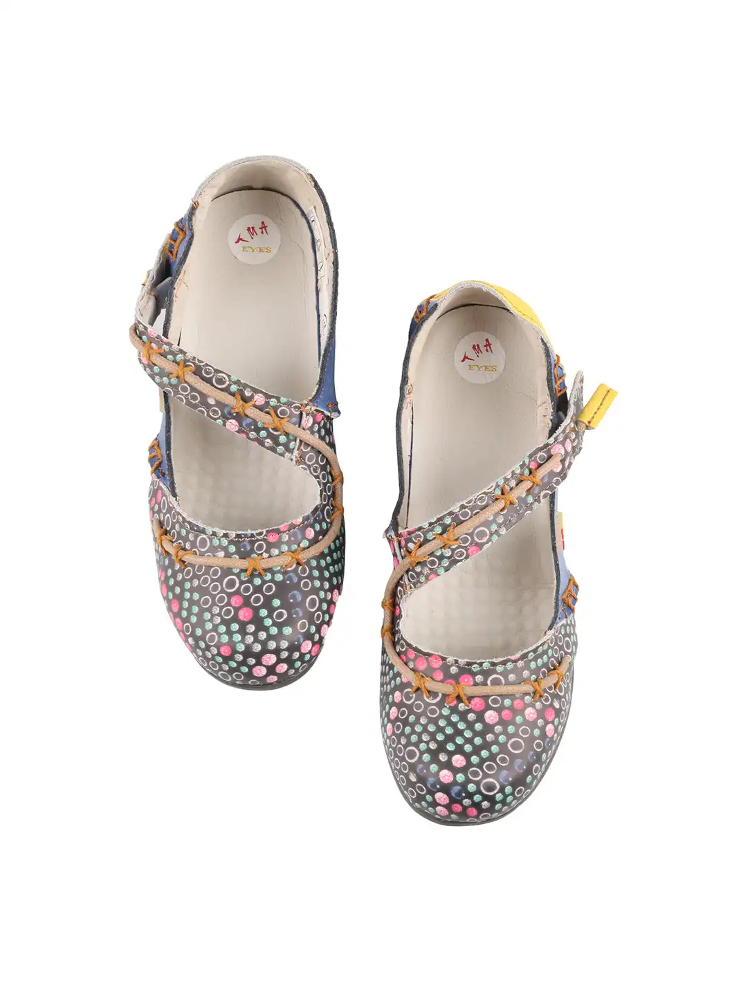 TMA EYES | Fashion Color Block Flat Shoes