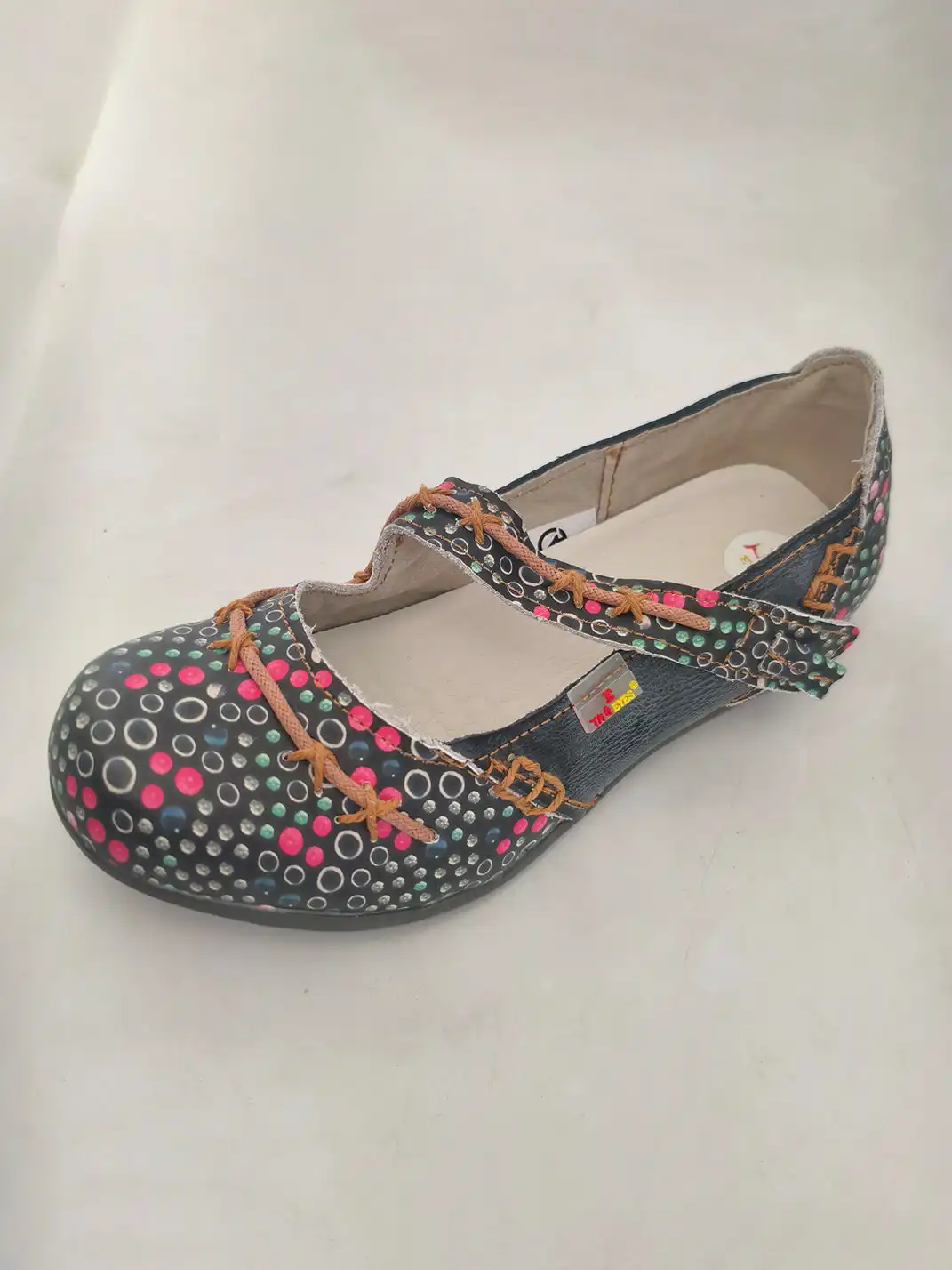 TMA EYES | Fashion Color Block Flat Shoes