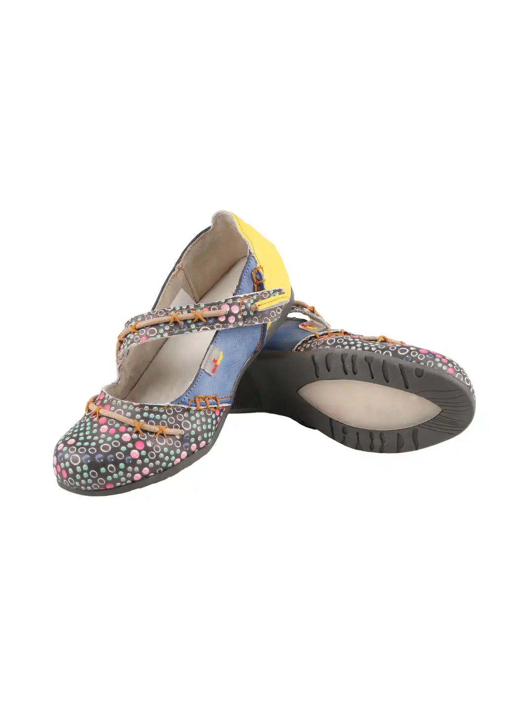 TMA EYES | Fashion Color Block Flat Shoes