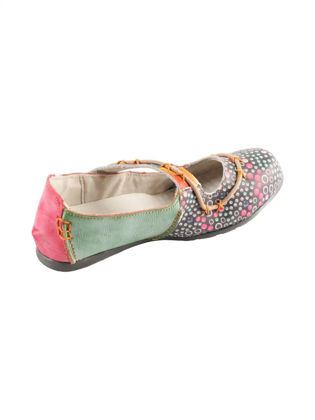 TMA EYES | Fashion Color Block Flat Shoes