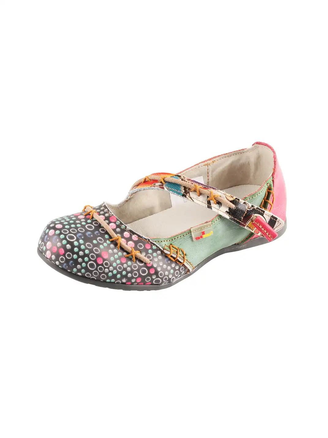TMA EYES | Fashion Color Block Flat Shoes