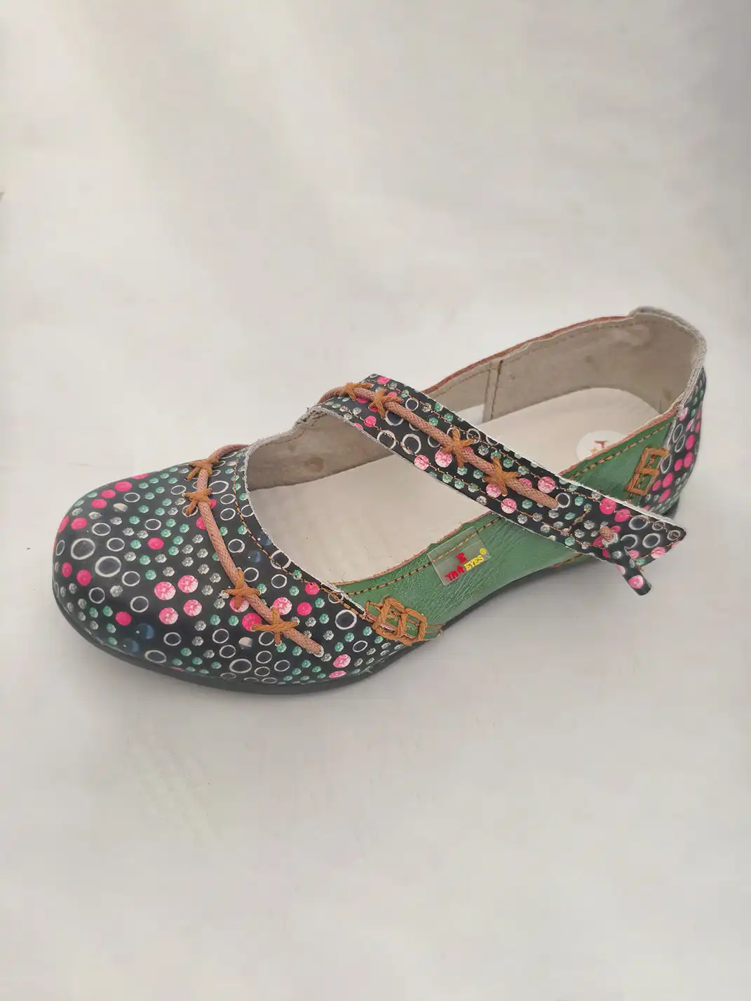 TMA EYES | Fashion Color Block Flat Shoes