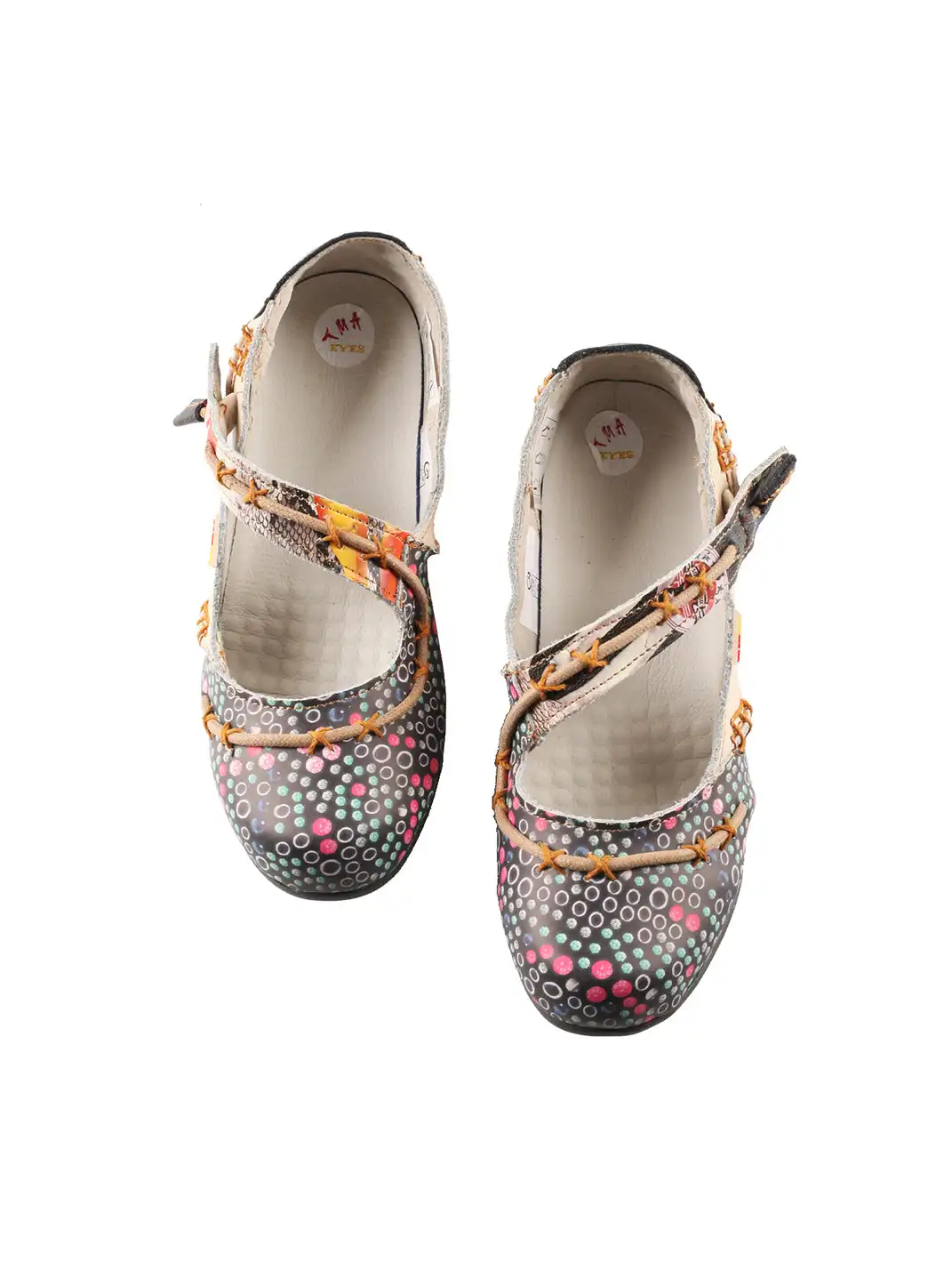 TMA EYES | Fashion Color Block Flat Shoes