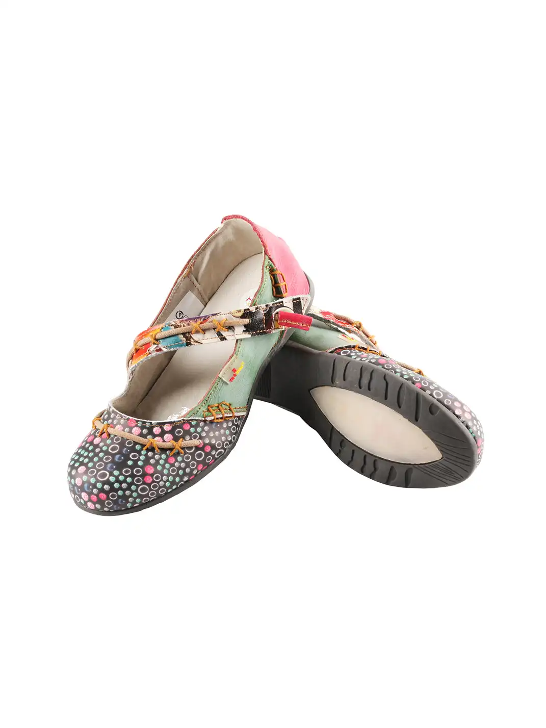 TMA EYES | Fashion Color Block Flat Shoes