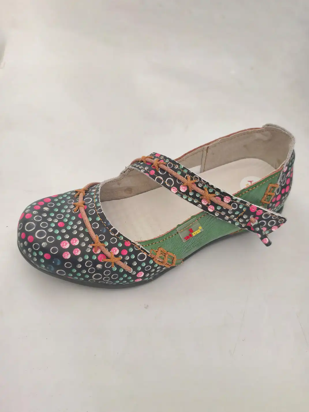 TMA EYES | Fashion Color Block Flat Shoes
