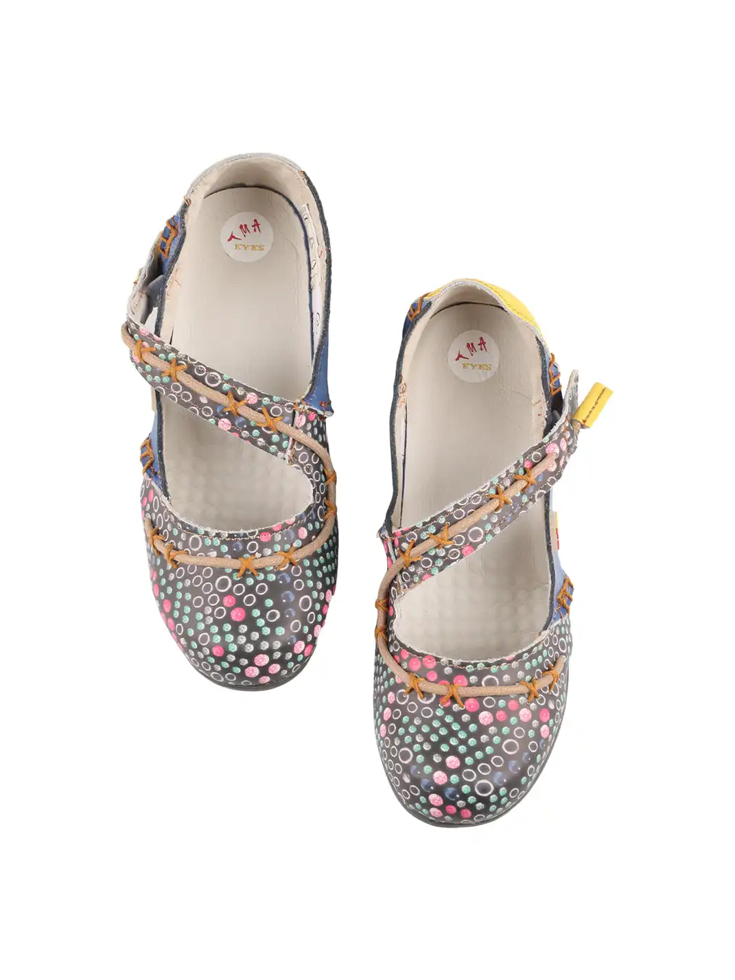 TMA EYES | Fashion Color Block Flat Shoes