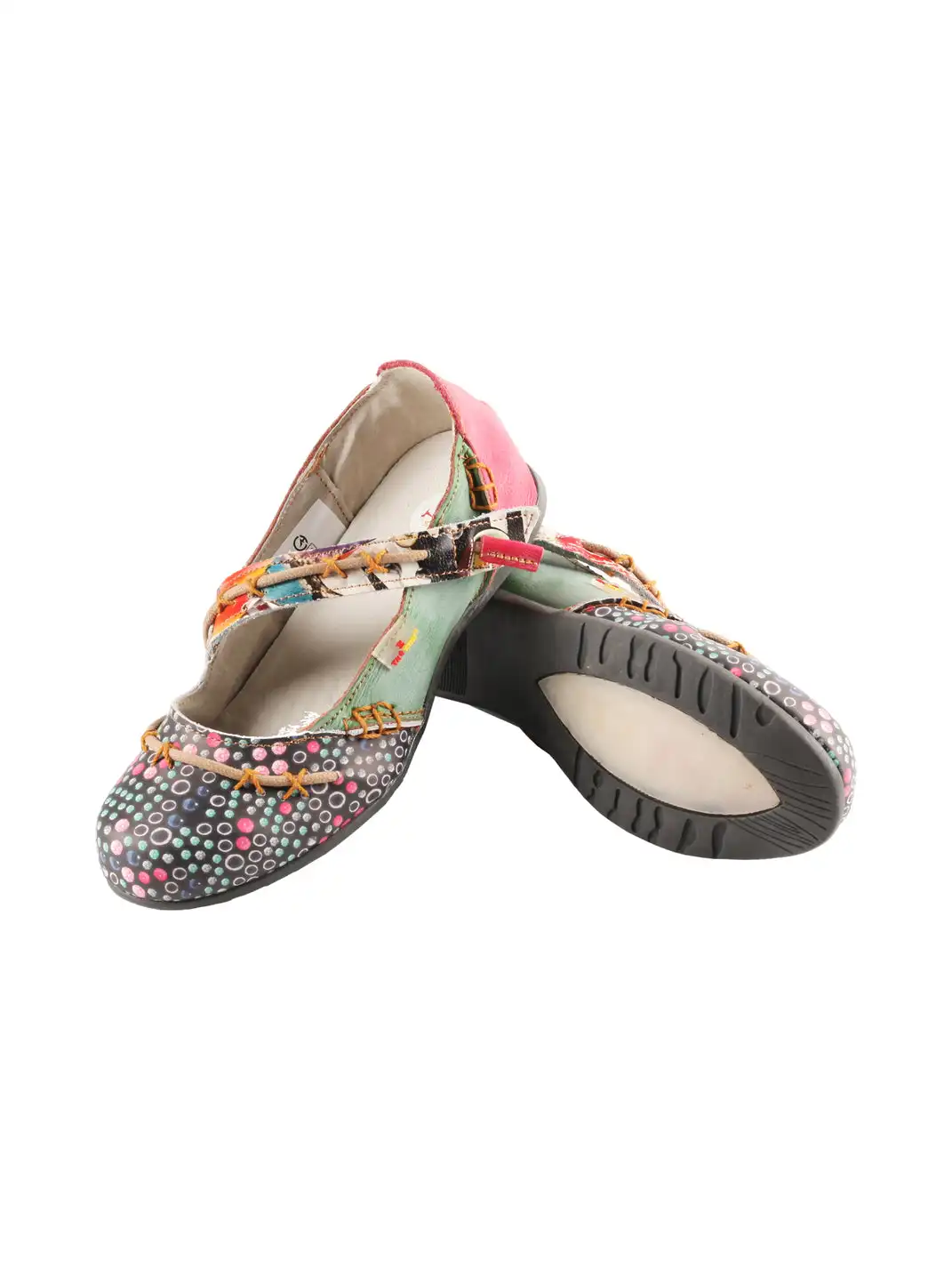 TMA EYES | Fashion Color Block Flat Shoes