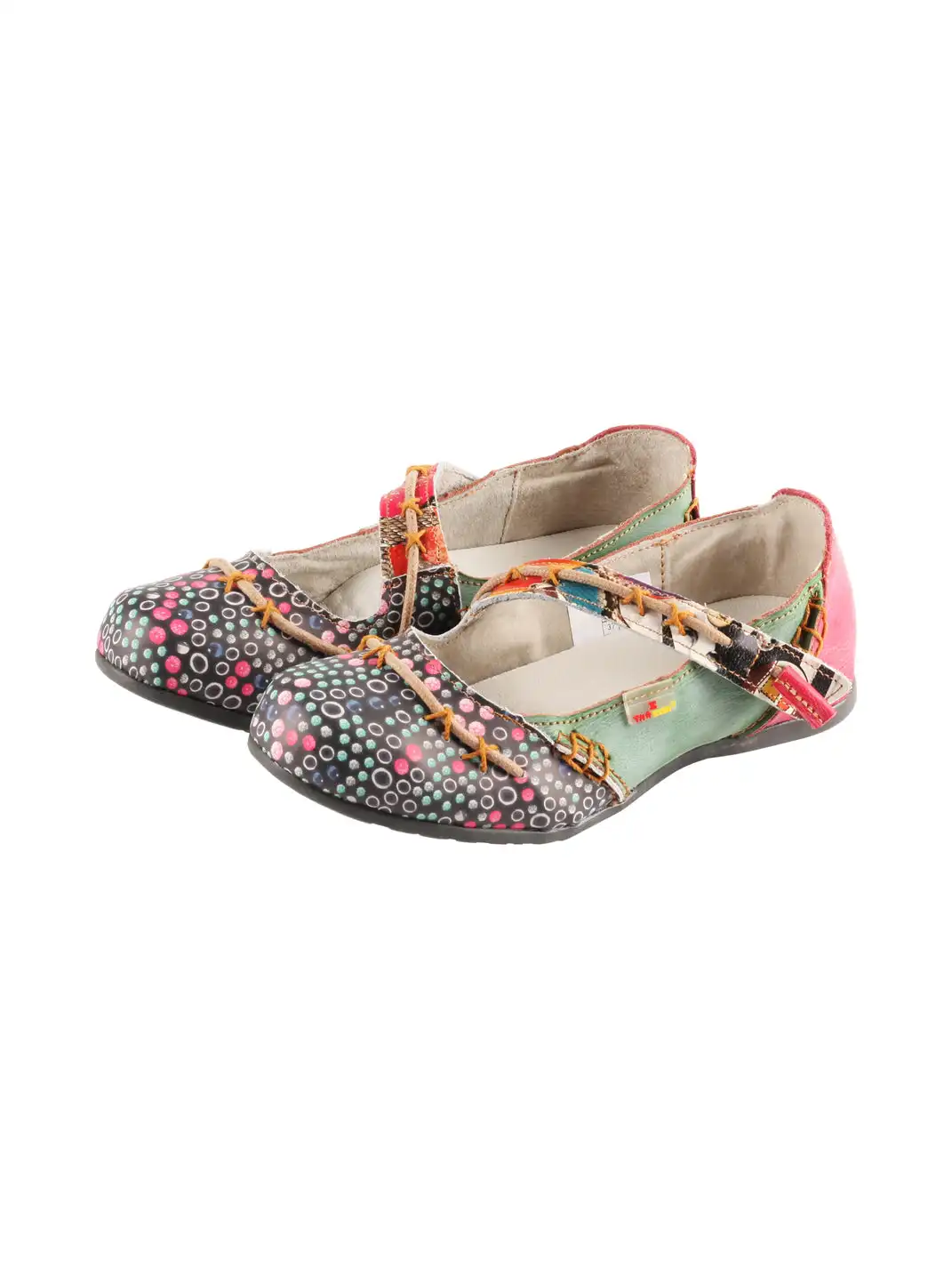 TMA EYES | Fashion Color Block Flat Shoes