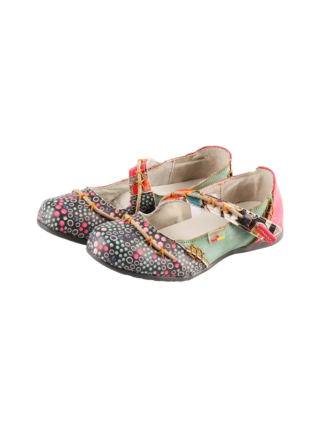 TMA EYES | Fashion Color Block Flat Shoes