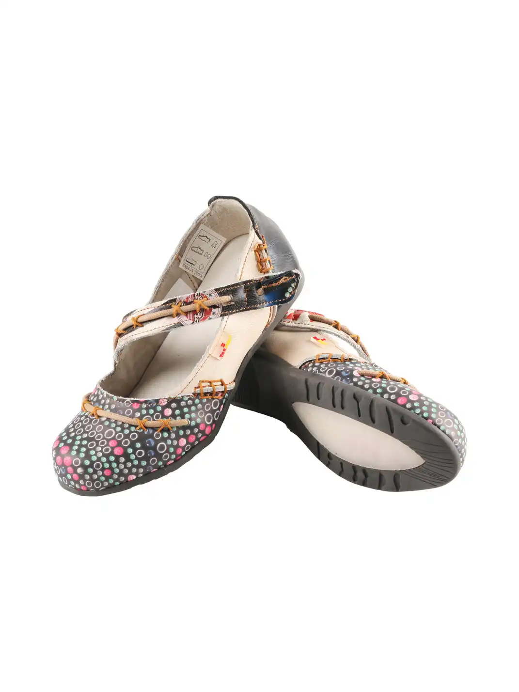 TMA EYES | Fashion Color Block Flat Shoes