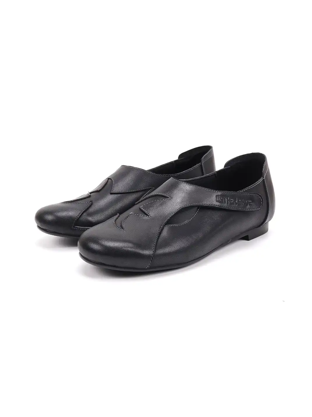 Asthershop | Star And Moon Slip-On Flat Shoes