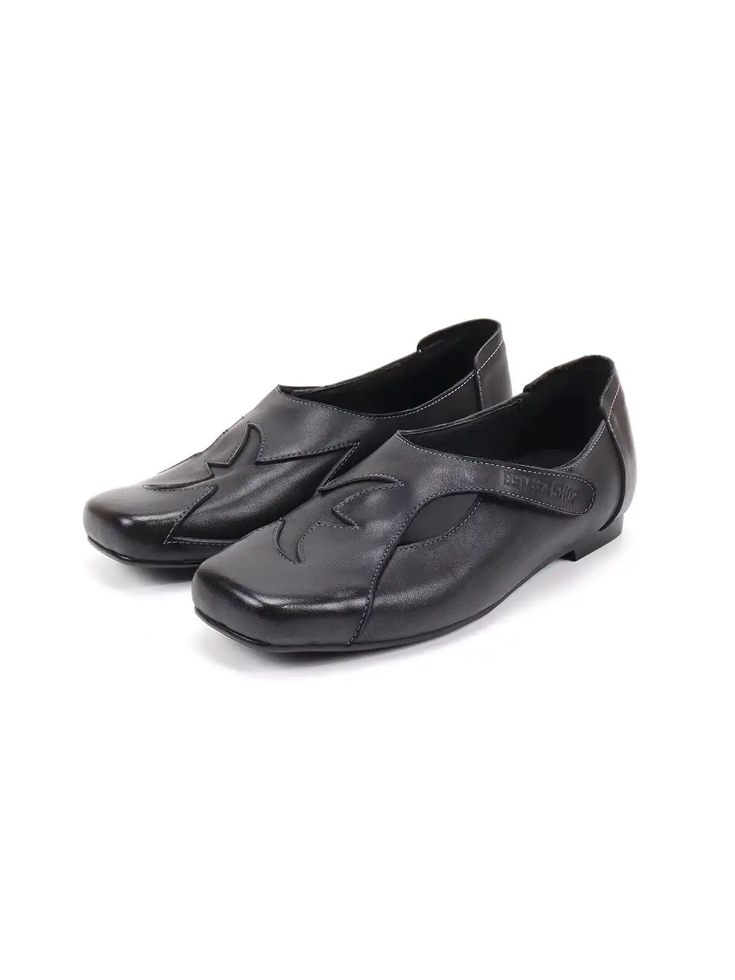 Asthershop | Star And Moon Slip-On Flat Shoes